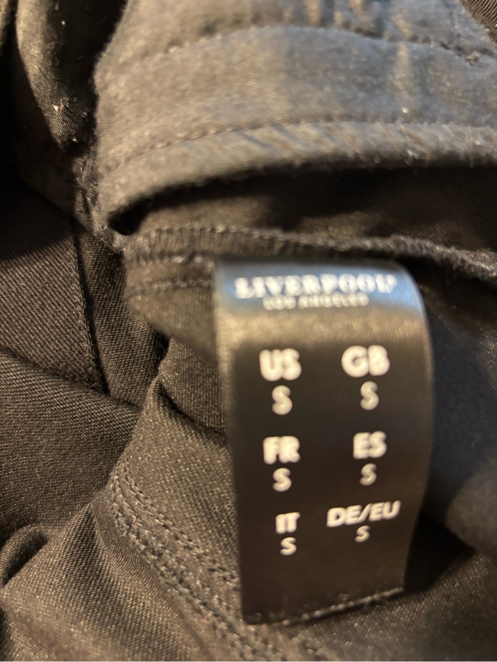 Liverpool Black Women's Button-Front Jean Jacket - Picture 5 of 14